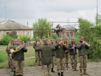 «Ноти патріотизму» лунали на прифронтовій Луганщині